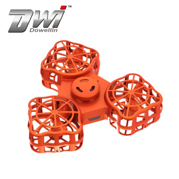 DWI Dowellin Hot selling 2018 Flying Fidget Spinner Drone Hand Toys